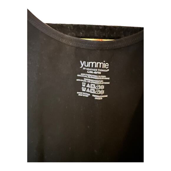 Yummi Black Compression Shaping Shapewear Tank Top Large - Picture 3 of 3